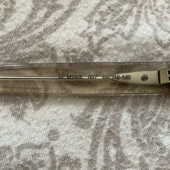 Clear Frame YSL Sunglasses with Original Case - Picture 15 of 15